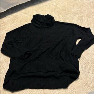 American Eagle Outfitters Black Turtleneck Sweater